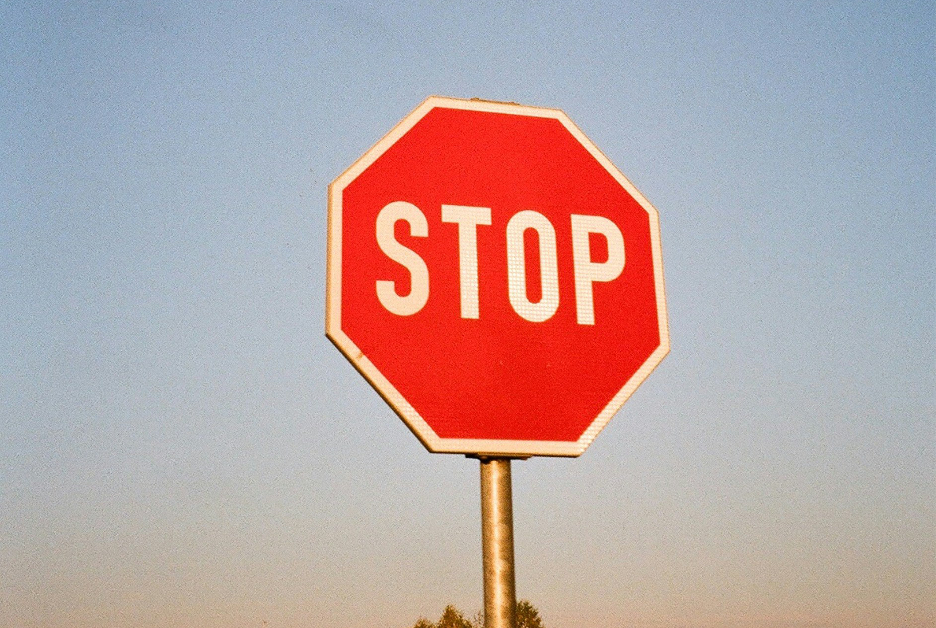 Stop sign